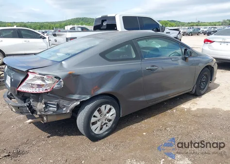 2012 Honda Civic Lx z USA, uszkodzony, nr VIN 2HGFG3B53CH529864